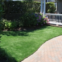 Fake Turf Santa Anna, Texas Dog Run, Front Yard Landscaping
