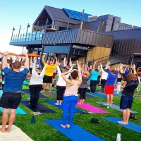 Installing Artificial Grass Georgetown, Texas Red Turf, Commercial Landscape