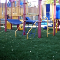 Plastic Grass Uvalde, Texas Playground, Commercial Landscape