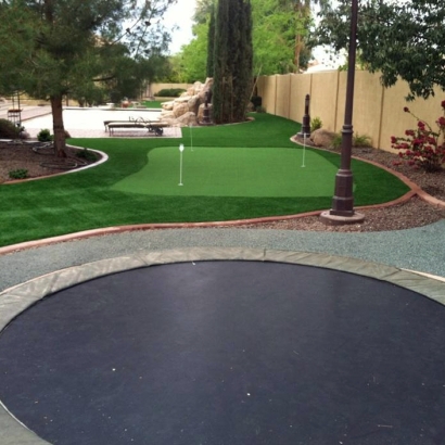 Best Artificial Grass K-Bar Ranch, Texas Home Putting Green, Backyard Garden Ideas