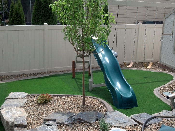 Faux Grass Lampasas, Texas Playground, Backyard Landscaping