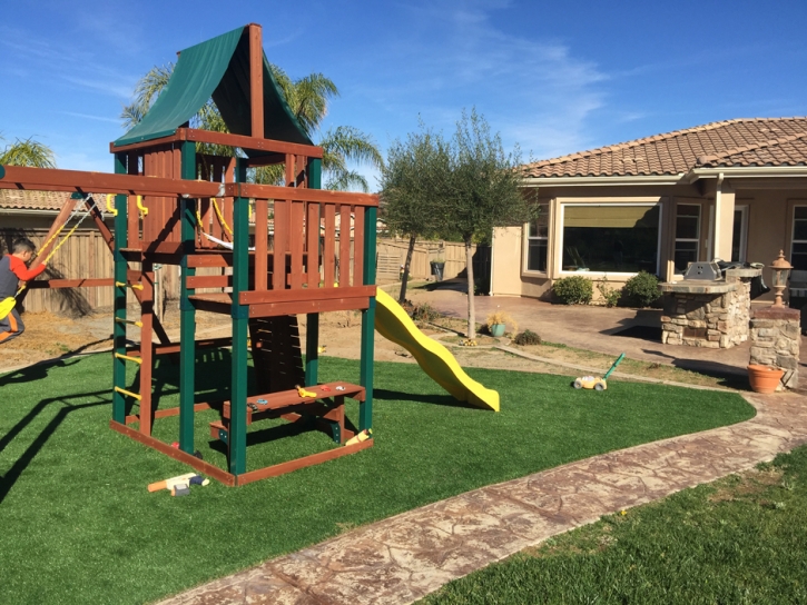 Synthetic Grass Junction, Texas Lawn And Landscape, Backyard
